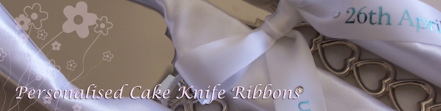 Cake Knife Ribbon
